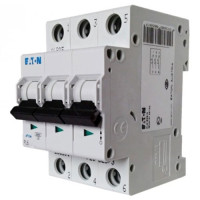 Автоматичний вимикач 3п 6A PL6-D6/3 6kA EATON