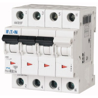 Automatic circuit breaker 3p 32A PL6-C32/3N 6kA EATON