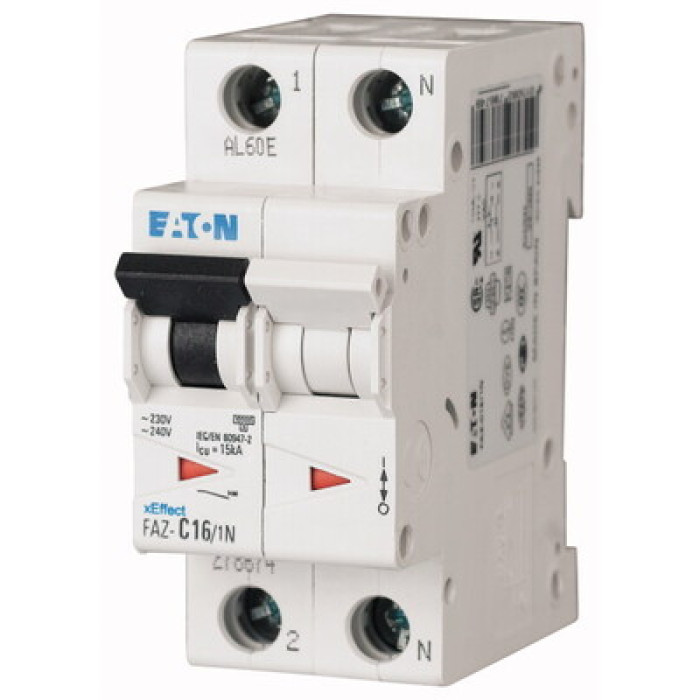 Automatic circuit breaker 2p 40A PL6-C40/2 6kA EATON