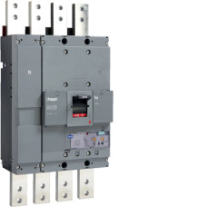 Hager H1600 Circuit Breaker. In=1600A. 4 points, 50kA. LSI, HNF991H