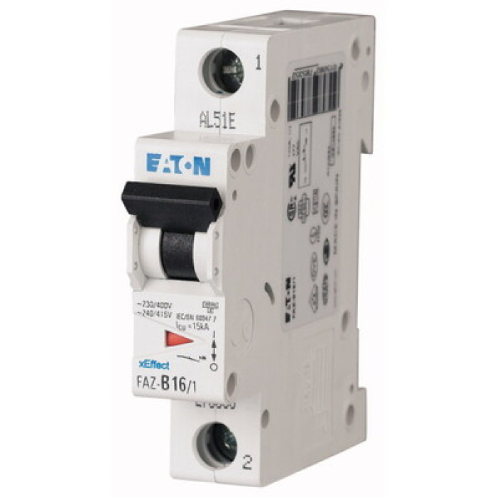 Automatic circuit breaker 1p 4A PL6-C4/1 6kA EATON