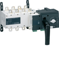 Переключатель Hager, корпусной с мотоприводом I-0-II, 4п, 800А, HIB480M