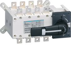 Перемикач Hager, трипозиційний корпусний I-0-II до 50мм2, 4п 125А, HI451