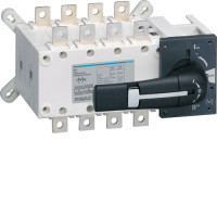 Перемикач Hager, трипозиційний корпусний I-0-II до 95мм2, 4п 160А, HI452