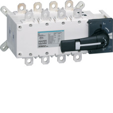 Перемикач Hager, трипозиційний корпусний I-0-II до 240мм2, 4п 400А, HI456