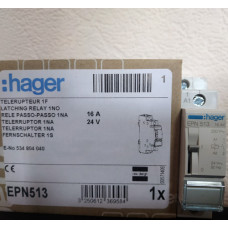 Импульсное реле Hager EPN513 24В/16А, 1НО