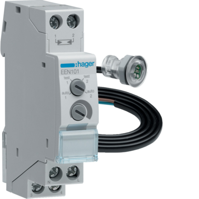 Twilight relay with sensor EEN002, 230V/16A
