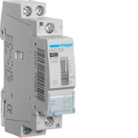 Hager contactor, manually controlled, 25A, 2HB, 24V ERD225