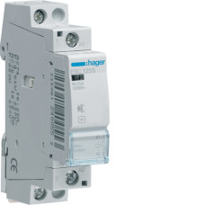 Контактор бесшумный 25A, 1НВ, 230В Hager ESC125S