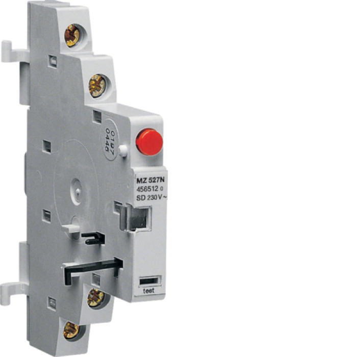 Additional signal contact 230V/3.5A, 400V/2A, 2HB, Hager MZ527N