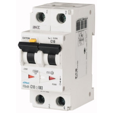 Residual current circuit breaker 2p 10A FRBMM-C10/1N/001 10mA EATON