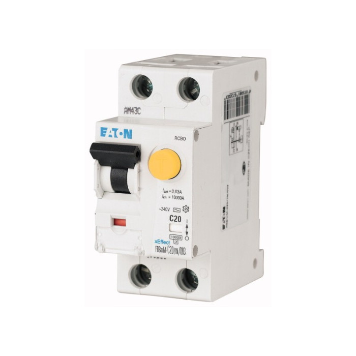 Residual current circuit breaker 2p 16A FRBMM-C16/1N/001 10mA EATON