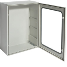 Шкаф из полиестра ORION Plus, IP65, прозр.двери, 800X600X300мм FL279B