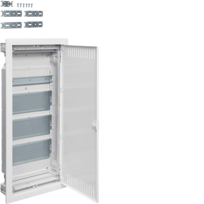 4-row shield for MM equipment, with metal doors, VOLTA