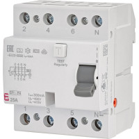 Residual current relay (RCD) 4p EFI6-P4 25/0.03 type A (6kA) ETI