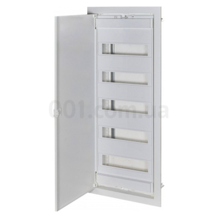 Metal-plastic shield ECG70 (60+10 mod., metal. white doors) ETI