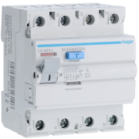 Дифреле Hager CDA463D 4P 63A 30mA A