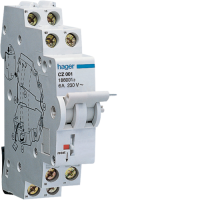 Block contact CA and signal contact SD 230V/6A