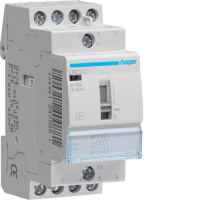 Hager contactor, manually operated, 25A, 2 NO + 2 NC, 230V ERC427