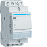 Silent contactor 25A, 3HB, 230V Hager ESC325S