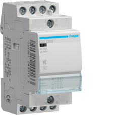 Контактор бесшумный 25A, 4НВ, 230В Hager ESC425S
