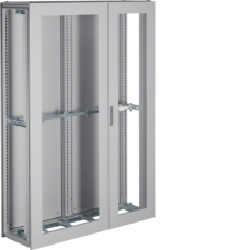 Univers cabinet, IP54/I, 1900x1350x400mm, transparent doors, gray