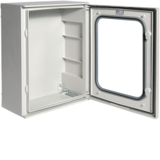 Шкаф из полиестра ORION Plus, IP65, прозр.двери, 500X400X200мм FL263B
