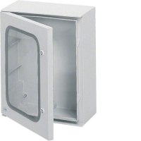 Шкаф из полиестра ORION Plus, IP65, прозр.двери, 650X400X200мм FL266B