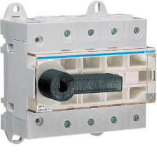 Hager load switch, modular with visible break up to 50 mm2, 3 pole 125 A, HA306