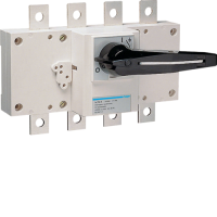 Hager load switch, enclosure up to 95 mm2, 4 pole 200 A, HA453
