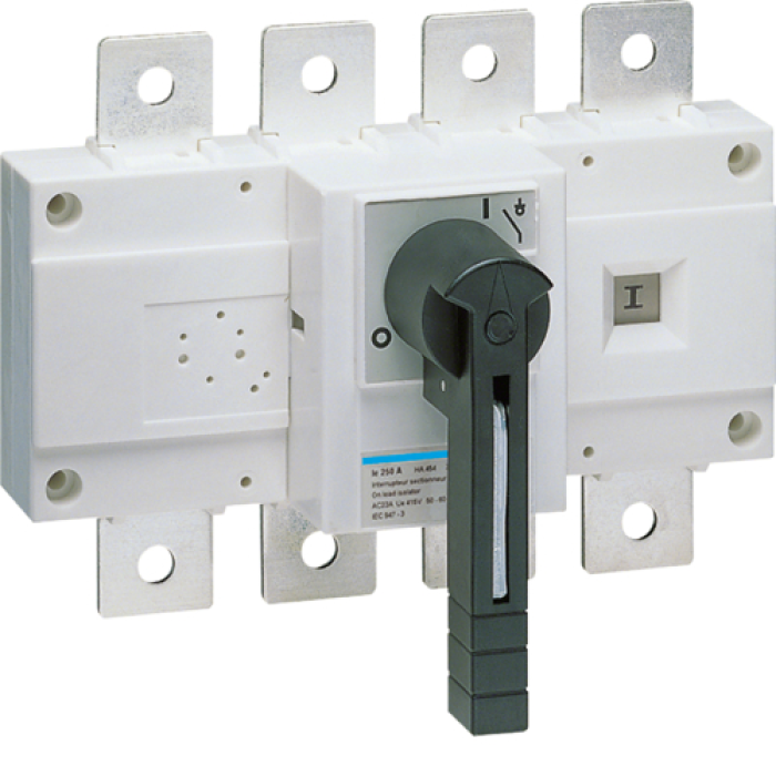 Hager load switch, enclosure up to 240 mm2, 4 pole 400 A, HA457