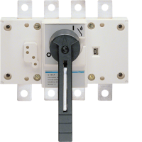 Hager load switch, enclosure up to 2x300mm2, 4p 630A, HA458