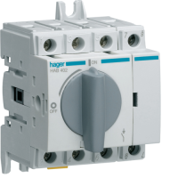 Hager load switch, modular up to 16 mm2, 4 pole 20 A, HAB402