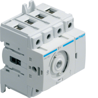 Hager load switch, modular up to 16 mm2, 4 pole 40 A, HAB404