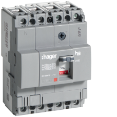 Automatic circuit breaker x160. In=32A. 4p. 18kA. Tffix./Mffix.