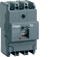 HDA160L, In=160А, 3п, 18kA, x160 автоматичний вимикач Hager