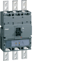 Hager H1000 Circuit Breaker. In=1000A. 3 points, 70kA. LSI, HEE970H