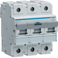 Hager 3P 50kA C-16A 4.5M Circuit Breaker, HMX316