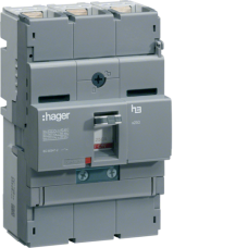 Автоматический выключатель Hager x250. In=200А. 3п. 40kA. Трег./Мрег., HNB200H