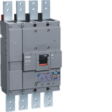 Hager H1600 Circuit Breaker. In=1250A. 4 points, 50kA. LSI, HNF981H