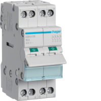 Hager Load Switch, 4-Pole, 16A/400V, SBN416