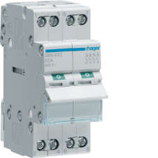 Hager Load Switch, 4-Pole 32A/400V, SBN432