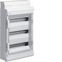 Distribution board for 54 (60) modules, charger with transparent doors, IP65, VECTOR