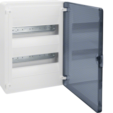 Charger panel with transparent doors, 24 mod. (2x12), GOLF