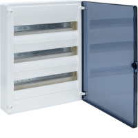 Charger panel with transparent doors, 54 mod. (3x18), GOLF