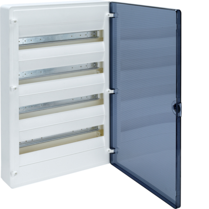 Charger panel with transparent doors, 72 mod. (4x18), GOLF