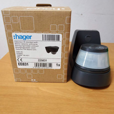 Датчик движения HAGER EE831 IP-55, 10A, 200град.