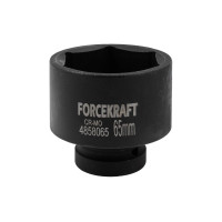 Головка торцева ударна 1" 65 мм (6-гр.) FORCEKRAFT FK-4858065
