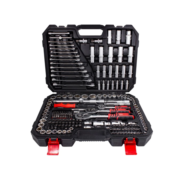 Tool set 216 pcs. 1/4", 3/8", 1/2" (6-piece) FORCEKRAFT FK-38841
