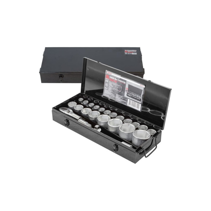 Набор инструментов 26 пр. (6-гр.) 3/4" (17-65 мм) FORCEKRAFT FK-68263-5